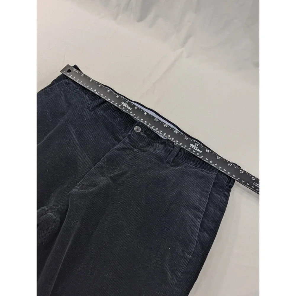 Vtg Polo‎ Ralph Lauren Pants 36X28 (36x30 Tag)  Black Corduroy Classic Fit EUC